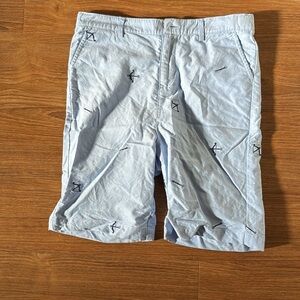 Classic Prep Sky Blue Casual Shorts